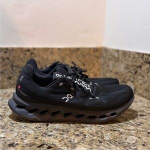 Mens on cloud cloudsurfer all black